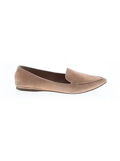 Pre-owned Steve Madden Flats In Brown