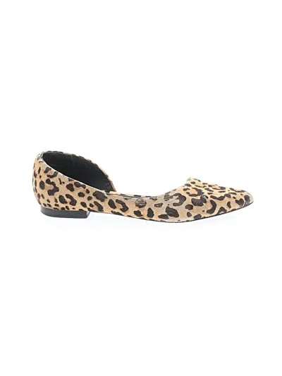 Pre-owned Steve Madden Flats In Brown