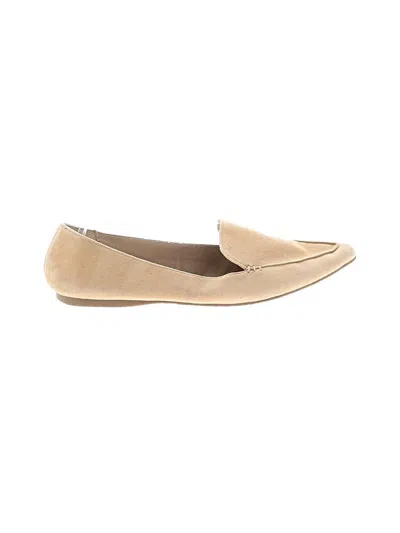 Pre-owned Steve Madden Flats In Gold