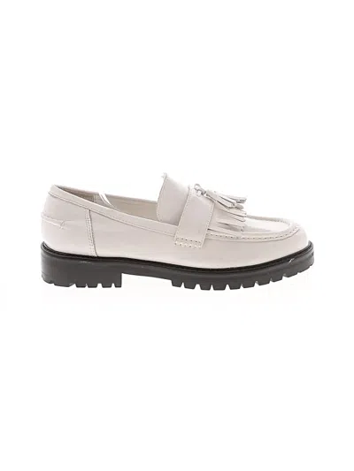 Pre-owned Steve Madden Flats In Gray