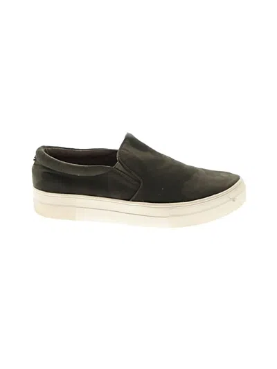 Pre-owned Steve Madden Flats In Green