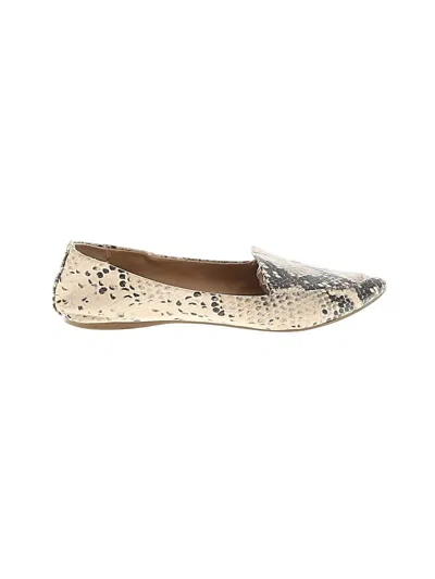 Pre-owned Steve Madden Flats In Tan