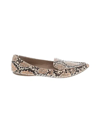 Pre-owned Steve Madden Flats In Tan