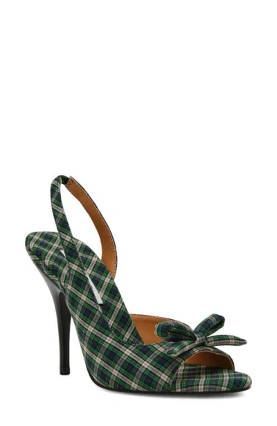 Steve Madden Flounce Slingback Sandal In Green