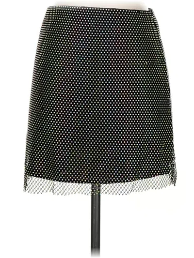 Pre-owned Steve Madden Formal Skirt In Black