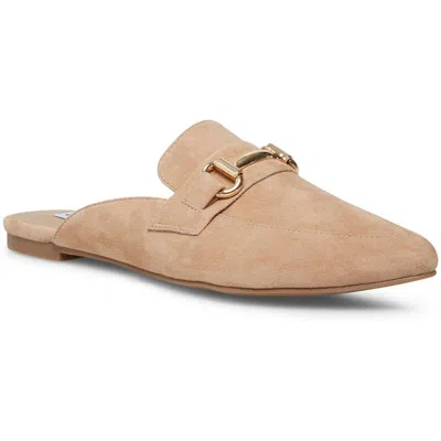 Steve Madden Fortress Womens Leather Slip On Mules