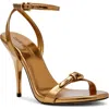Steve Madden Foxx Ankle Strap Sandal In Brown