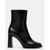 Steve Madden Freya Black Leather In Black