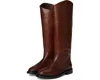 Steve Madden Gaige Boots Womens Us 9.5 Brown Leather Round Toe Knee High Zogg65 In Brown