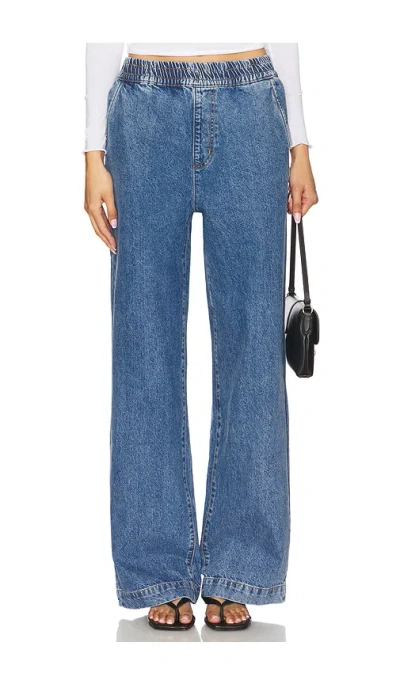 Steve Madden Gilda Pant In 蓝色牛仔
