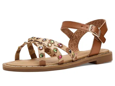 Steve Madden Gillian Girls Shoes Cognac : 2 Little Kid M, Synthetic In Brown