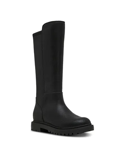 Steve Madden Girls' Ellura Knee High Boots Little Kid, Big Kid In Black