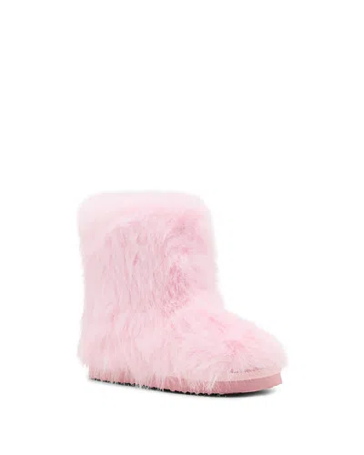 Steve Madden Girls' Jbeastie Faux Fur Boots Toddler, Little Kid, Big Kid In Multi