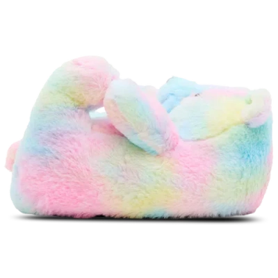 Steve Madden Kids' Girls Jbuddies Slipper In Animal Print