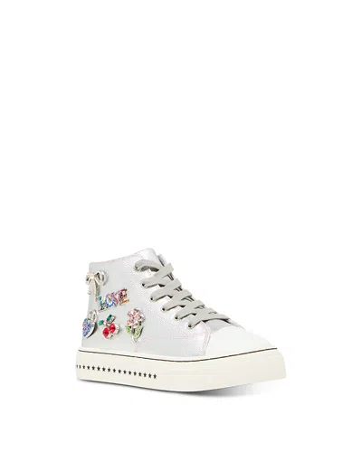 Steve Madden Girls' Jjoycee Sneakers - Little Kid, Big Kid In White