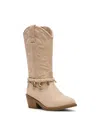 Steve Madden Girls' Jleana Cowboy Boots - Toddler, Little Kid, Big Kid In Sand