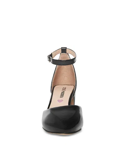 Steve Madden Girls' Jprettyy Block Heels - Toddler, Little Kid, Big Kid In Black