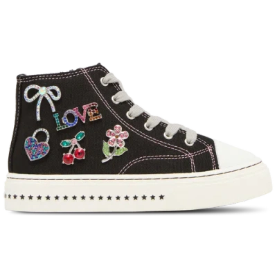 Steve Madden Kids' Jjoycee High Top Sneaker In Black