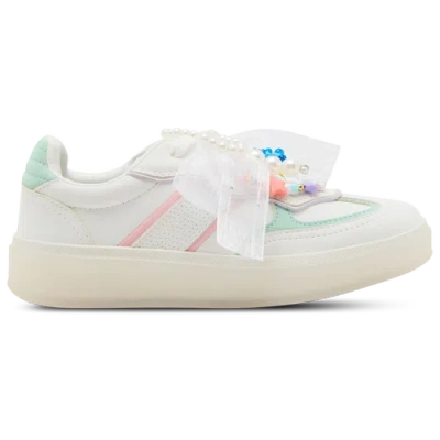 Steve Madden Sianna (little Kid/big Kid) Girl's Shoes White : 5 Big Kid M, Rubber