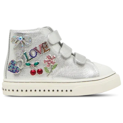 Steve Madden Kids' Girls   Tjoycee Sneaker In Silver