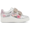 Steve Madden Girls   Telectra Sneaker In Silver