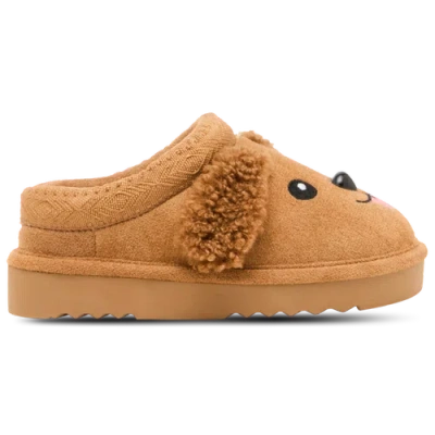 Steve Madden Kids' Girls  Tpet Slipper In Brown