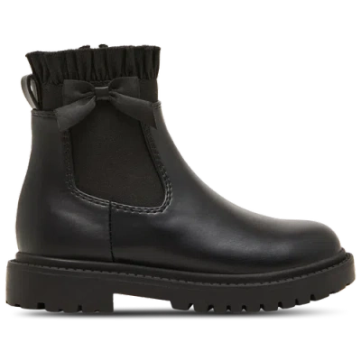 Steve Madden Kids' Girls Tbubbles Bootie In Black