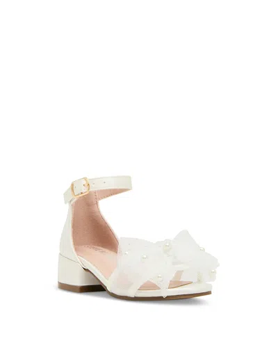 Steve Madden Kids' Girls' Tdebra Heeled Sandals - Toddler In White