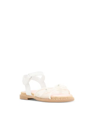 Steve Madden Kids' Girls' Tkinsley Sandals - Toddler In White