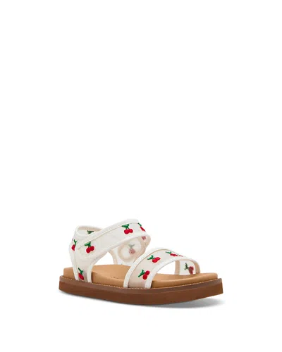 Steve Madden Kids' Girls' Tlyla Sandals - Toddler In White