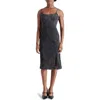 Steve Madden Giselle Denim Dress In Washed Black