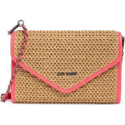 Steve Madden Glow Straw Crossbody Bag