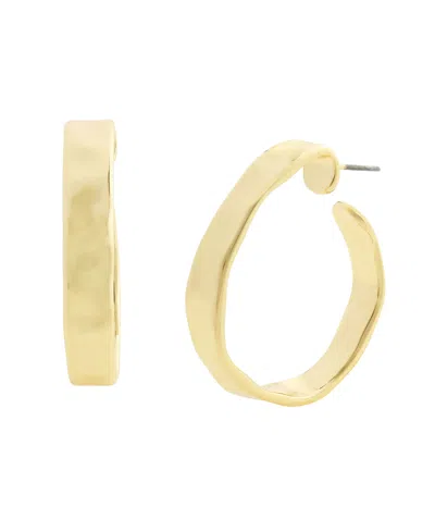 Steve Madden Gold Boho Hoop Earrings