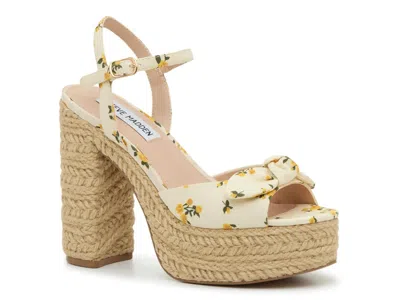 Steve Madden Gracen Espadrille Platform Sandal In Multi