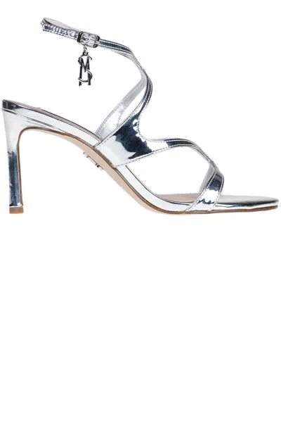 Steve Madden Gracia Sandals In Silver