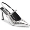 Steve Madden Grae Slingback Pump In Silver
