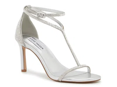 Steve Madden Grande Sandal In Silver
