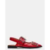 Steve Madden Graya Slingback Pointy Toe Flat In Multi