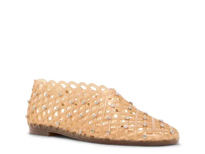Steve Madden Grove Jelly Flat In Brown