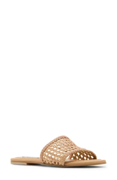 Steve Madden Gulf Woven Slide Sandal In Multi