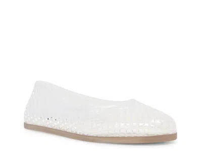 Steve Madden Gyzmo Flat In White