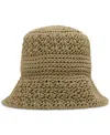 Steve Madden H-alex Metallic Knit Bucket Hat