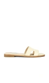 Steve Madden Hazel Slide Sandal In Yellow