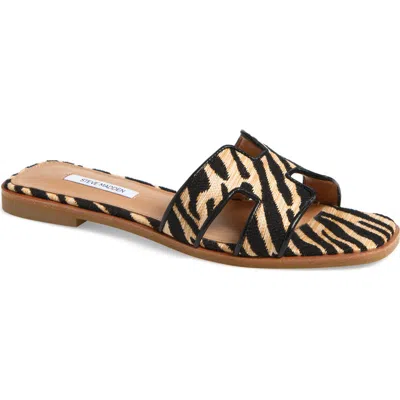 Steve Madden Hadyn Slide Sandal In Brown