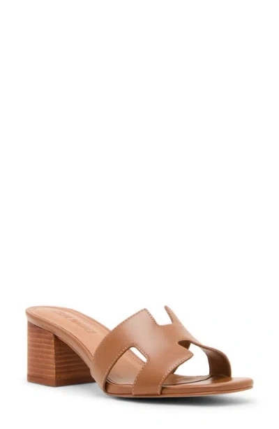 Steve Madden Hana Slide Sandal In Brown