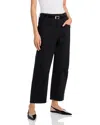 Steve Madden Haniel Cropped Barrel Leg Pants In Black