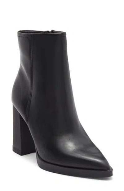 Steve Madden Harden Pointed Toe Bootie In Black