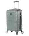 Steve Madden Hardside Small Expandable Spinner In Green