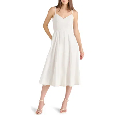 STEVE MADDEN STEVE MADDEN HARLEY FIT & FLARE MIDI DRESS
