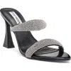 Steve Madden Harper Slide Sandal In Black Multi